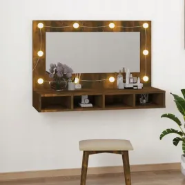 vidaxl-szafka-z-lustrem-i-led-przydymiony-dab-90x315x62-cm