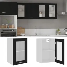 vidaxl-szafka-wiszaca-z-szyba-czarna-40x31x60-cm-plyta-wiorowa