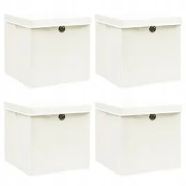 vidaxl-pudelka-z-pokrywami-4-szt-biale-32x32x32-cm-tkanina