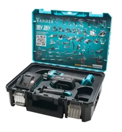 szlifierka-katowa-125mm-aku-4ah-18v-walizka-regulacja-obrotow-vander-vsk813