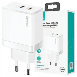 usams-ladowarka-2xusb-c-t54-gan-40w-do-telefonow-apple-iphone-android