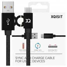 xqisit-kabel-cotton-usb-c-3-0-do-telefonow-tabletow-1-8m-szybkie-ladowanie