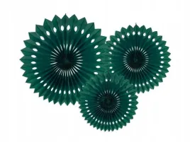 partydeco-rozety-dekoracyjne-ciemnozielone-20-30cm-ozdoba-wielokrotnego-u