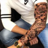 tatuaz-rekaw-tribal-plec-produkt-uniseks