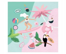 serwetki-summer-let-s-party-surfing-33x33cm-20szt