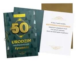 kukartka-karnet-urodzinowy-b6-dla-50-latka-elegancka-kartka-okolicznosci