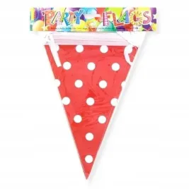 girlanda-flagi-w-kropki-czerwona-27-5cmx6m
