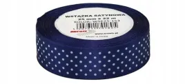 brewis-wstazka-satynowa-granatowa-w-kropki-25mm-22m