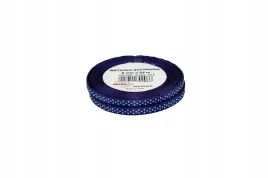wstazka-satynowa-w-kropki-granatowa-6mmx22m-2szt