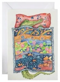 dm-collection-karnet-a170-b6-koperta-spiacy-krokodyl-akwarelowe-kartk