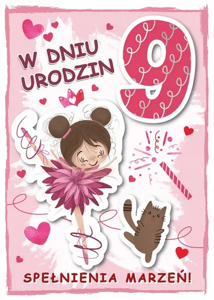 karnet-urodziny-9-stan-nowy