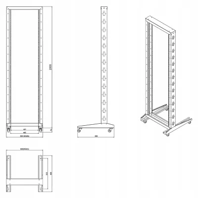 stojak-rack-eprado-s19-42u-stan-opakowania-oryginalne