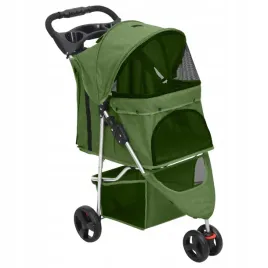 vidaxl-skladany-wozek-dla-psa-zielony-80x46x98-cm-tkanina-oxford