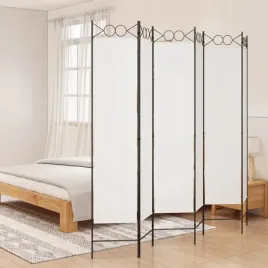 vidaxl-parawan-6-panelowy-bialy-240x200-cm-tkanina