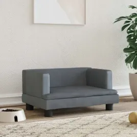 vidaxl-legowisko-dla-psa-ciemnoszare-60x40x30-cm-aksamit