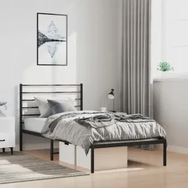 vidaxl-metalowa-rama-lozka-z-wezglowiem-czarna-100x190-cm