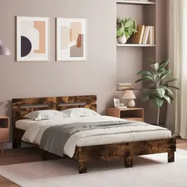 vidaxl-rama-lozka-z-wezglowiem-przydymiony-dab-120x200-cm
