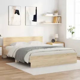 vidaxl-rama-lozka-z-wezglowiem-dab-sonoma-140x190-cm