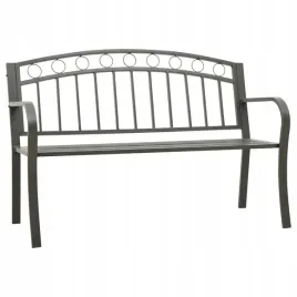 vidaxl-lawka-ogrodowa-szara-120-cm-stalowa