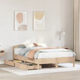 vidaxl-rama-lozka-bez-materaca-135x190-cm-lite-drewno-sosnowe