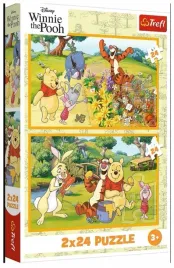 puzzle-2x24-dzien-w-ogrodzie-trefl