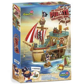 puzzle-3d-statek-piracki-ze-skarbem