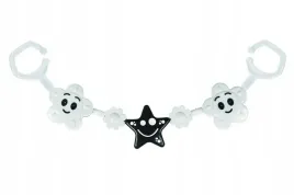 zawieszka-do-wozka-czarno-biala-2-kwiatki-gwiazda