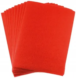 filc-a4-czerwony-2mm-10szt