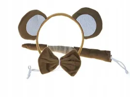 opaska-uszy-malpki-pluszowe-z-ogonkiem