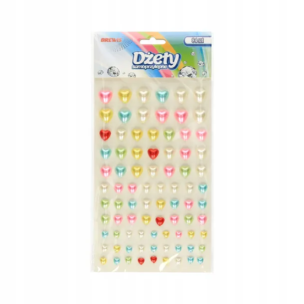 dzety-samoprzylepne-serca-perlowe-84szt-kolor-wielokolorowy