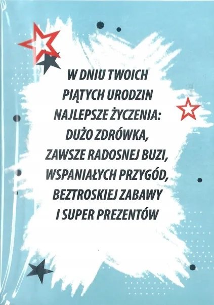 karnet-urodziny-5-stan-opakowania-oryginalne