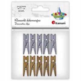 titanum-klamerki-drewniane-7x35mm-10-sztuk-zlote-i-srebrne