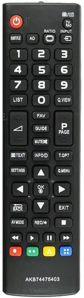 pilot-lamex-akb74475403-czarny-przeznaczenie-tv-kolor-czarny