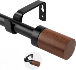 eson-casa-karnisz-czarny-70120-cm-metalowy-z-dekorem-drewna