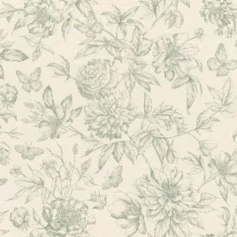 tapeta-na-flizelinie-z-kwiatowym-wzorem-w-stylu-vintage-w-kolorze-zielonym