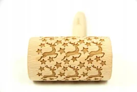 walek-do-ciasta-renifery-gwiazdki-drewniany-dobrej-jakosci-19-cm-drewniany
