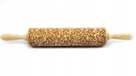 grawerowany-walek-do-ciasta-swiateczny-piekny-wzor-na-naturalnym-drewnie