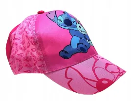 rozowa-czapka-z-daszkiem-disney-stitch-53-cm