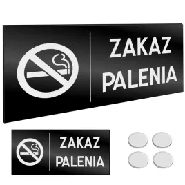 informacyjna-tabliczka-zakaz-palenia-tasma-nano-tablica-grawer-11x24cm