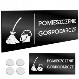 informacyjna-tabliczka-pomieszczenie-gospodarcze-tasma-nano-tablica-11x24cm