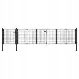 vidaxl-brama-ogrodzeniowa-stal-500-x-100-cm-antracytowa