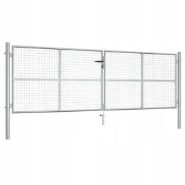 vidaxl-brama-ogrodowa-galwanizowana-stal-415x175-cm-srebrna