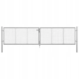 vidaxl-brama-ogrodowa-galwanizowana-stal-415x125-cm-srebrna
