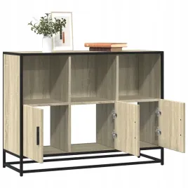 vidaxl-komoda-dab-sonoma-100x35x76-cm-material-drewnopochodny