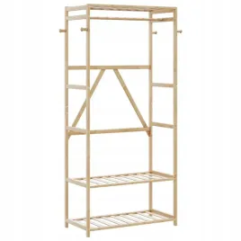 vidaxl-wieszak-na-ubrania-z-polkami-80x40x175-cm-bambusowy