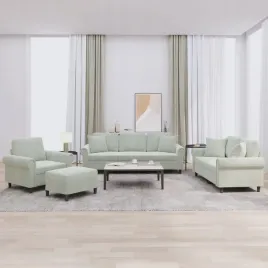 vidaxl-4-cz-komplet-wypoczynkowy-z-poduszkami-jasnoszary-aksamit