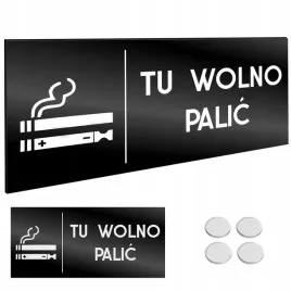 informacyjna-tabliczka-tu-wolno-palic-tasma-nano-tablica-grawer-11x24cm
