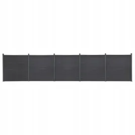 vidaxl-zestaw-paneli-ogrodzeniowych-szary-872x186-cm-wpc