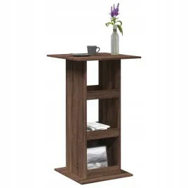 vidaxl-stolik-barowy-z-polkami-brazowy-dab-60x60x102-cm