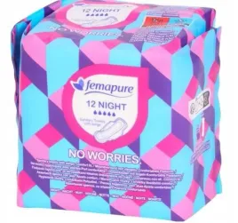 femapure-podpaski-higieniczne-no-worries-night-12-szt